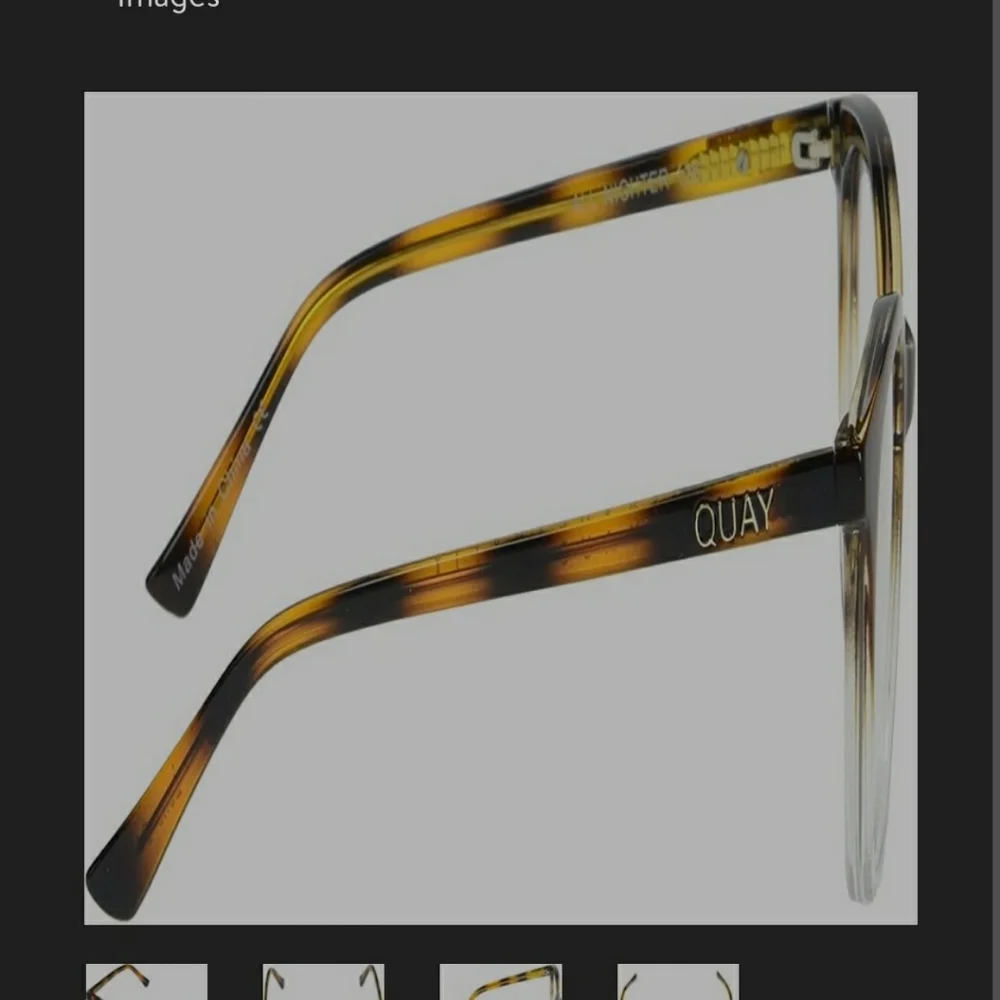 (Ew)Quay Australia All nighter blue light glasses